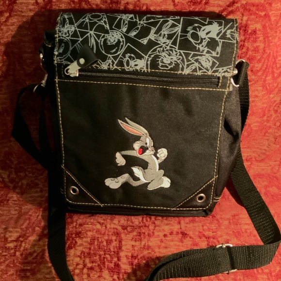 Vintage WB Looney Tunes small nylon backpack 🐰🐰 - Picture 2 of 6
